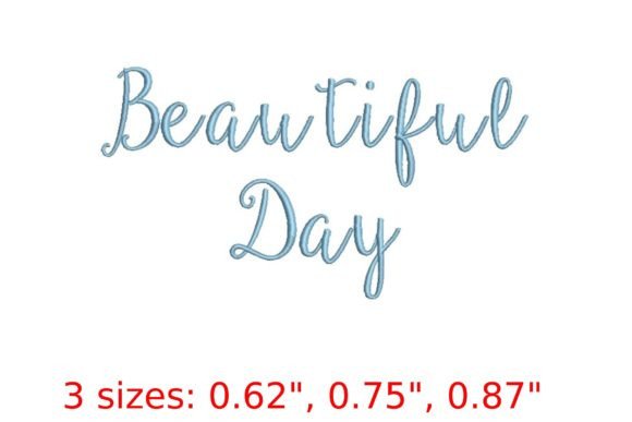 Beautiful Day Font: A Designer’s Review for Boutique Sweatshirts