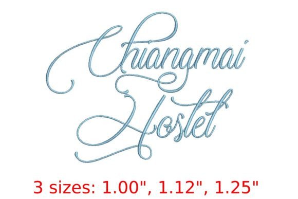 Changmai Hostel Font: A Holiday Design Review