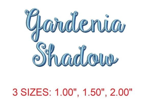 Gardenia Shadow Font Review