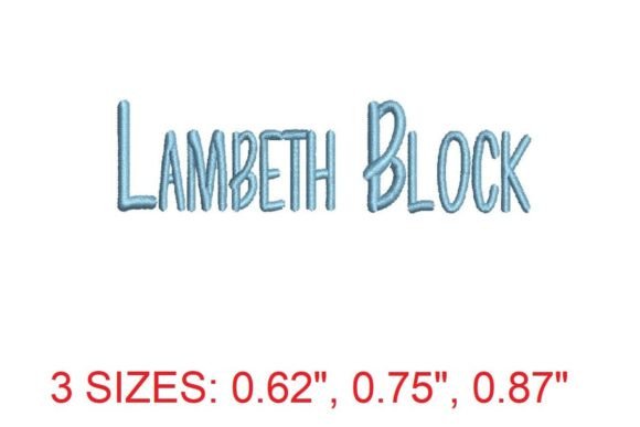 Lambeth Block Font: A Craft Fair Review