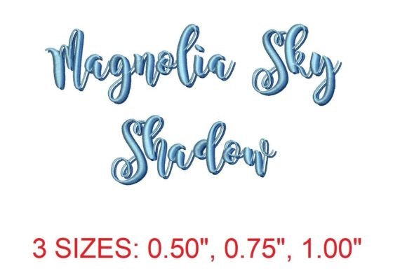 Magnolia Sky Shadow Font Review