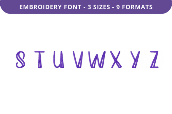 Review: Ease My Mind Font S-Z for Craft Fairs