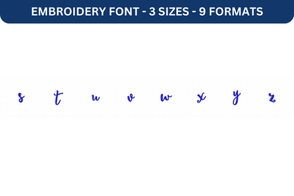 Review: Lettres Douces Font Lower S to Z for Merch