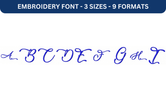 Review: Lovely Home Font Upper a to I for Embroidery