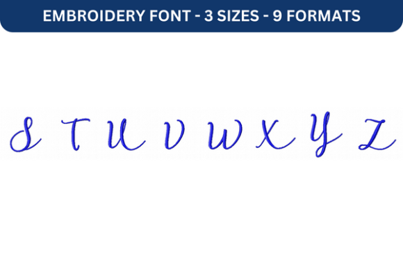 Review: Rose of Baltimore Font S-Z for Craft Fairs