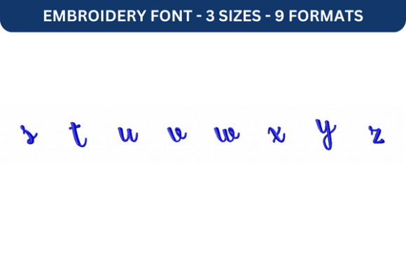 Review: Smoothie Shoppe Font S-Z for Apparel