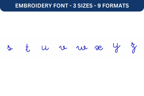 Reviewing Little Days Font Lower S to Z for Etsy