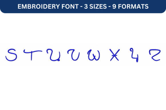 Reviewing Marguerite Font Upper S to Z for Etsy Shops