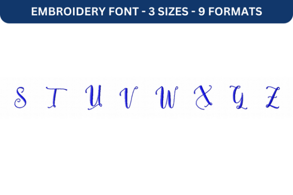 Reviewing Melany Script Font Upper S to Z