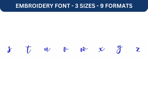 Reviewing Storybook Font Lower S to Z for Merch