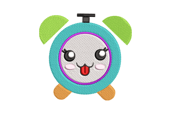 Reviewing the Alarm Clock Embroidery Design