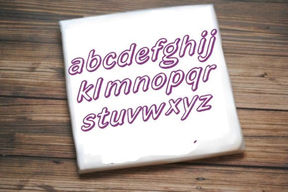 Reviewing the Lowercase A-Z Embroidery Design